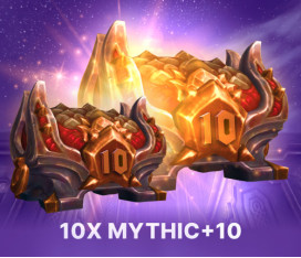 10x Bundle Custom Mythic+ Dungeons (M+10) + 1 FREE Trader